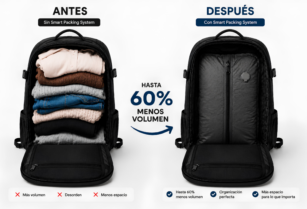Smart Packing System™ Kit de Compresión para Viajes